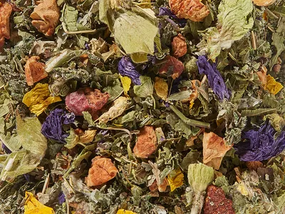 Produktbild von Kräuterteemischung Bergtee & Zitrus Zitronen-Grapefruit-Note aromatisiert