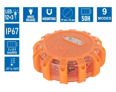 Obrázek produktu pro GEKO LED světlo výstražné, 9 funkcí G01829