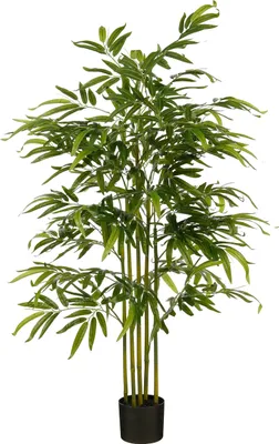 Produktbild von Mica Kunstpflanze Bambus grün 150 cm