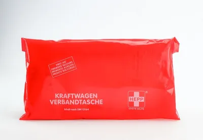 Immagine prodotto di IWH 023513 Borsa di pronto soccorso per auto IWH, contenuto conforme alla norma DIN 13164, nera