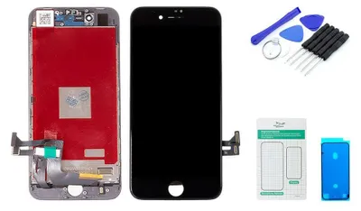 Produktbild von iPhone 8 Display - Set schwarz einfaches Werkzeugset
