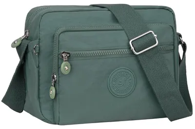 Produktbild von Umhängetasche Damen, mittelgroß, Nylon, wasserdicht, Crossbody Tasche, für Reisen