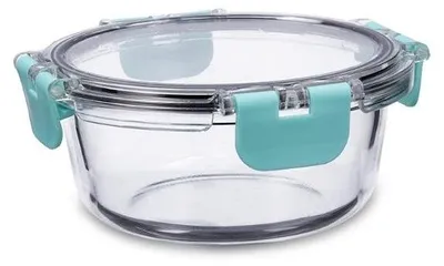 Luftdichte Glasbehälter, 39 ml, transparent, 13,7 x 6,3 cm
