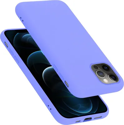 Produktbild von Cadorabo Schutzhülle für Apple iPhone 12 PRO MAX Hülle in Lila Handyhülle Case Cover TPU Etui