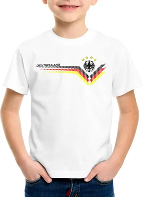 Produktbild von style3 Deutschland WM 2026 Kinder T-Shirt Germany Fußball Weltmeisterschaft Fan-Outfit Mannschaft