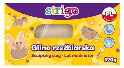 Obrázok produktu pre Strigo Glina Rzeźbiarska naturalna 520g