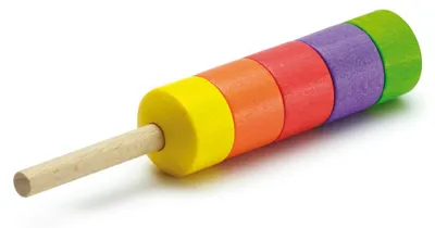 Zdjęcie produktu dla Lody na patyku Erzi Kunterbunt – akcesoria do sklepiku