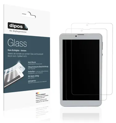 Produktbild von 2x dipos GlassAR Garsent 7 Zoll Tablet
