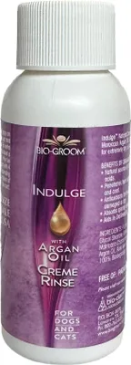 Productafbeelding van BioGroom Indulge Crème Rinse, Arganolie conditioner, concentraat 1:4, 59 ml