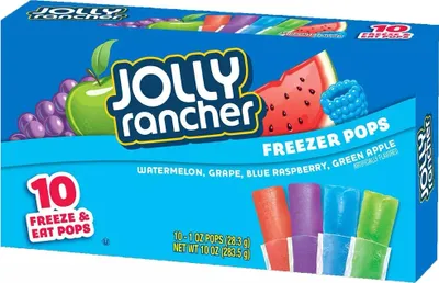 Produktbild von Jolly Rancher Freezer Pops 10-Pack Wassereis 283g