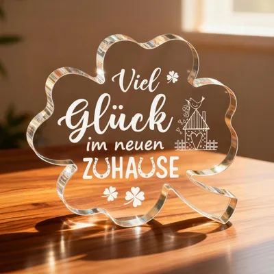 Productafbeelding van Glücksklee decoratie als geschenk voor woninginrichting