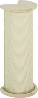 Immagine prodotto di Fortuna Lai Tiragraffi per gatti, design angolare, salvaspazio, 35 cm x 35 cm x 85 cm, bianco crema
