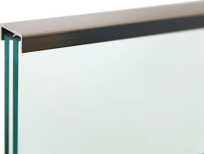 Produktbild von Handlauf für Pertura Pontos Glasgeländer silber 7.5x20.5x1000 mm