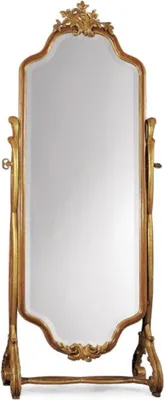 Produktbild von Casa Padrino Luxus Barock Standspiegel Gold - Schwenkbarer Barockstil Spiegel - Luxus Schlafzimmer Möbel im Barockstil - Barock Möbel - Luxus Qualität -  Italy