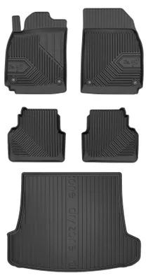 Immagine prodotto di Tappetini 3D TPE + baule DryZone per Saab 9-3 II 2002-2011 5 pezzi