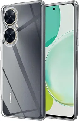 Produktbild von Conie Silikon Schutzhülle für Huawei Nova 11 i Tasche klar Case Cover Bumper Hülle durchsichtig in transparent