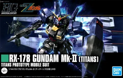 Zdjęcie produktu dla Bandai HGUC 1/144 RX-178 Gundam Mk-II Titans
