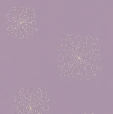 Produktbild von A.S. Création Blumentapete Scandinavian grafische Tapete Vliestapete violett gold 10,05 m x 0,53 m