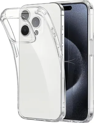 Produktbild von MMOBIEL Handyhülle für iPhone 15 Pro Max – Klares Telefonhülle - Handy Schutzhülle