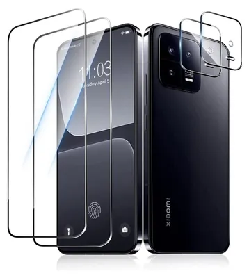 Immagine prodotto di 2X vetro protettivo (display + fotocamera) per Xiaomi 13 5G Display Full 9H pellicola corazzata