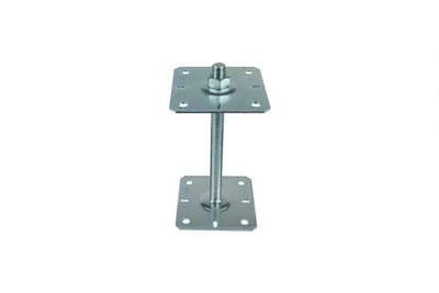 Image de Support de poteau ajustable M20 pour poteau de 13 x 13 à 15 x 15 cm - Par pièce