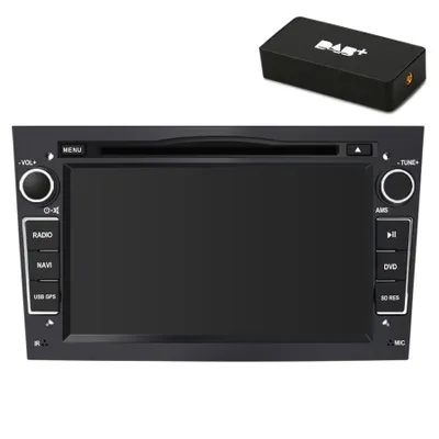 Produktbild von 7 Zoll Radio mit DAB+ für Opel Corsa D Zafira B Astra H Corsa C Combo C Navi Lenkradsteuerung Bluetooth RDS DSP GPS OHNE CARPLAY