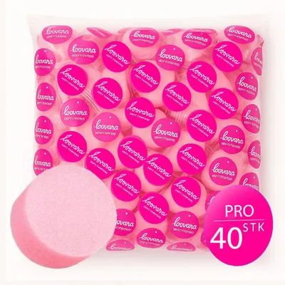Produktbild von LOOVARA Soft Tampons PROFESSIONAL - 40 Stück - Weiche, komfortable Tampons ohne Rückholfaden - Größere Passform für sicheres, stabiles Tragegefühl - Diskret & hygienisch für Sport, Sauna, Reisen & intime Momente - Sanft zur Haut, ergonomisch & frei von Du