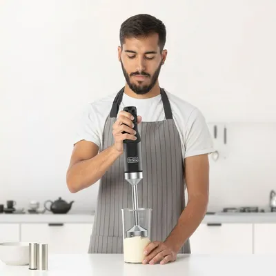 Productafbeelding van Black & Decker BXHBA1501E Duikstokset, 1500W, roestvrij staal