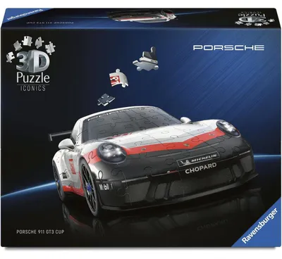 Image de Ravensburger 3D Puzzle Iconics Porsche 911 GT3 Cup - 154pcs.