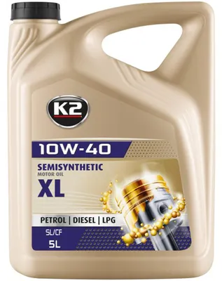 Produktbild von K2 Texar 10W-40 XL Motoröl halbsynthetisch 5L