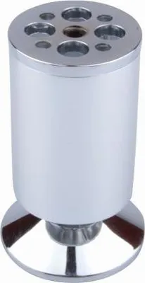 Produktbild von FA003 100 mm verstellbarer Möbelfuß, matt/glänzend verchromt