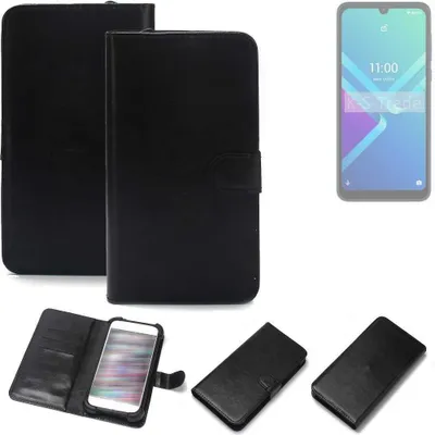 Produktbild von K-S-Trade Handyhülle Schutzhülle kompatibel mit Wiko Y82 Handy Schutz Hülle Handyhülle Bumper schwarz 1x
