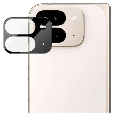 Produktbild von Für Google Pixel 9 Pro Fold IMAK Komplettschutz Kamera Schutz Glas Folie Schwarz