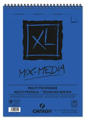 Obrázok produktu pre Skicovací blok Mixed Media CANSON XL 300 g/m² A2 – 15 listov