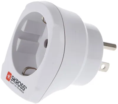 Image de SKROSS Adaptateur de voyage EUROPE to USA 1,500203-E