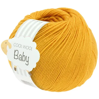 Produktbild von Lana Grossa Cool Wool Baby 280 Safrangelb 50g