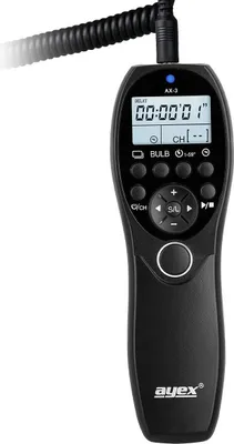 Produktbild von Timer Fernauslöser AX-3 RS-2 Panasonic DMC-FZ2500 DS1 G85 G7 GX8 DC-GH5S G9 FZ250 Intervallauslöser Timelapse Bulb Serienaufnahme
