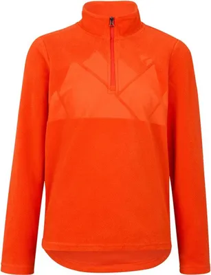 Produktbild von Ziener Kinder Fleecepullover JONKI orangered : 128 Größe: 128