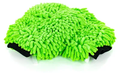 Produktbild von Set von 2 Chenille Mikrofaser Waschhandschuhen für Auto-Detailing