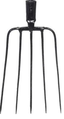 Image de fourche à foin forgée RV 5 dents