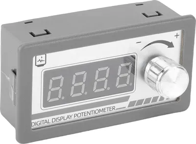 Obrázek produktu pro 2KΩ digitální potenciometr 4 číslicový displej Programovatelný potenciometr pro řízení rychlosti napětí PWM