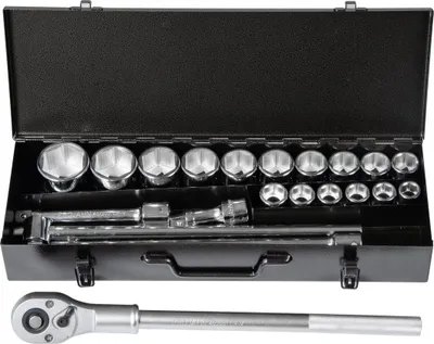 Produktbild von Projahn 3/4 professional Steckschlüssel-Koffer 21-teilig (3903402)