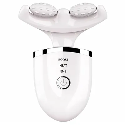 Produktbild von Gesichtsmasseur, elektrischer Anti-Falten-Massager, mit 4 Modi , 45°C EMS-Gesichtspflegegerät, unisex, Anti-Aging, straffende Massage