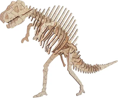 Zdjęcie produktu dla Drewniane puzzle 3D Woodcraft Spinosaurus