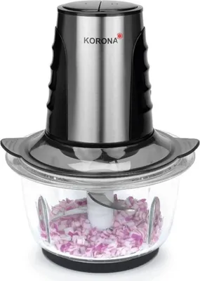 Produktbild von KORONA Zerkleinerer Edelstahlgehäuse 500 Watt 2 Leistungsstufen