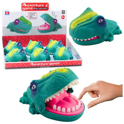 Produktbild von Leantoys Grünes Dinosaurier-Biss-Attacke-Arcade-Spiel