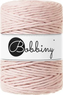 Produktbild von Bobbiny Macrame Cord 5 mm 100 m Pastel Pink Schnur