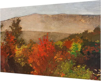 Produktbild von Wandtapete - Dekorative Tapete für Wohnzimmer - Tapetenfolie für Wanddekoration - 152x104 cm - Herbstpanorama