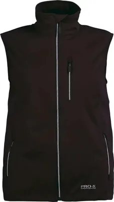 Image de PRO-X ELEMENTS gilet sofshell femme SINA 8 NOIR 44
