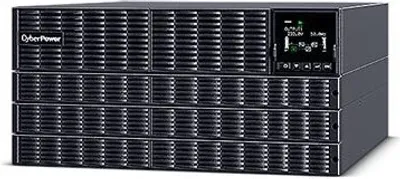 Produktbild von CyberPower OLS5KERT5UM Doppelwandler Online USV 5000VA/5000W Tower/Rack 5U, ECO Mode, LCD, USB, Expansion Port für opt. Netzwerkkarten, Anschluss f. opt. Batterieerweiterung inkl. 19" Railkit, abnehmbare Manueller Bypass-PDU, Doppelwandler (Online), 5 kVA, 5000 W, Reiner Sinus, 110 V, 300 V